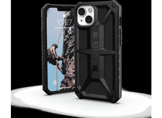 Urban Armor Gear UAG Monarch Case, Apple iPhone 13, carbon fiber, 113171114242