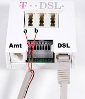 DSL Anschluss (TAE) Verlängerung • REFBox